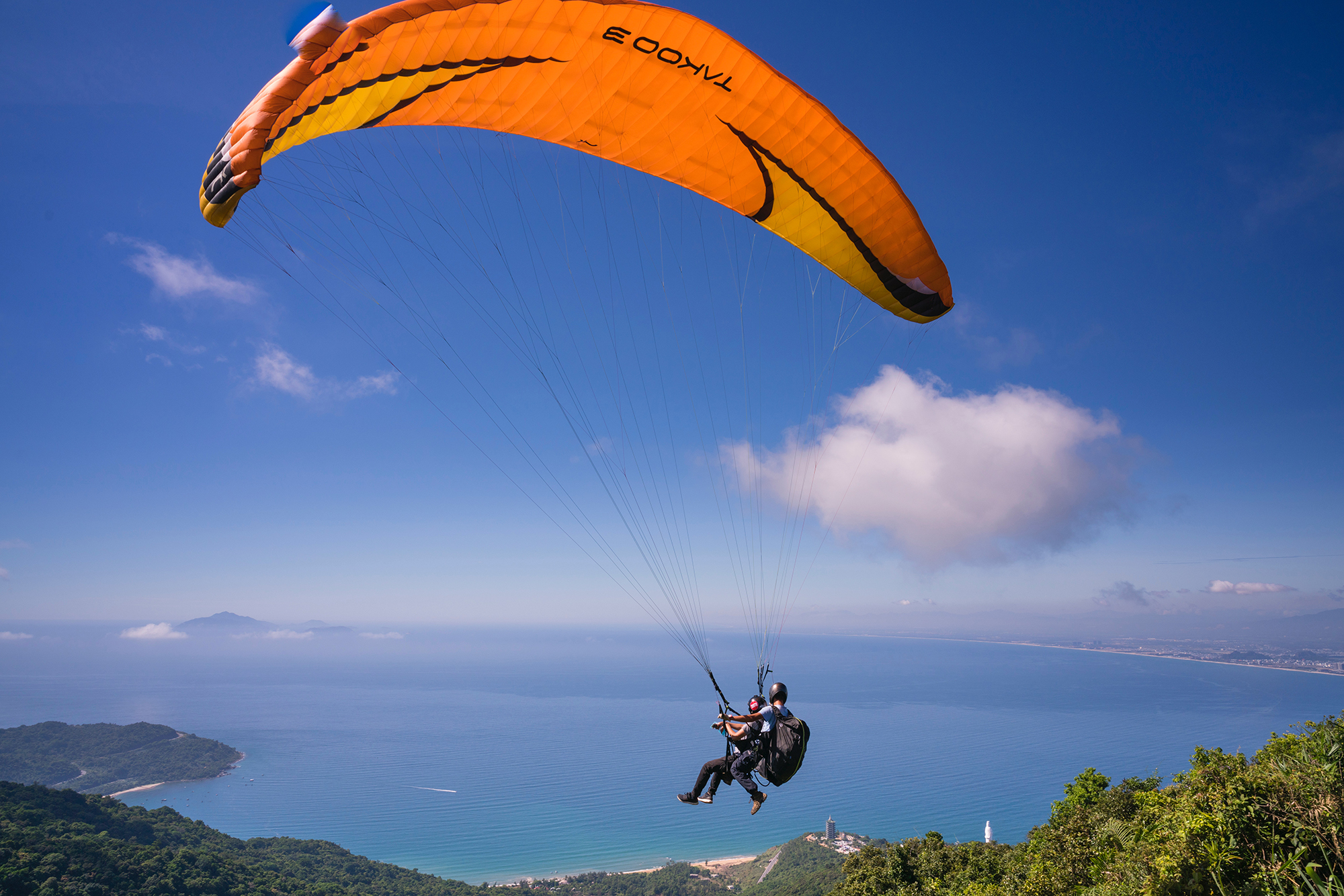 saut en parachute Corse